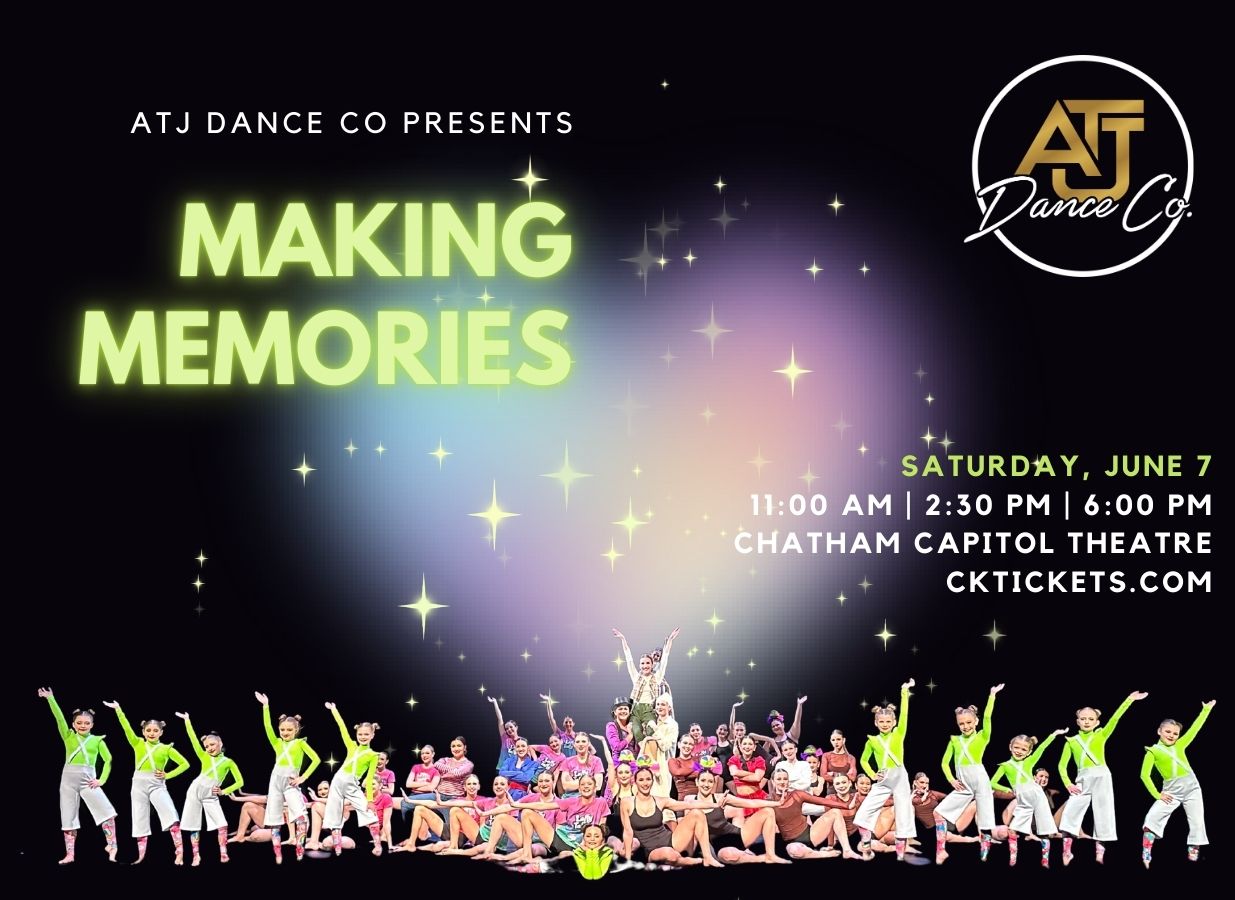 ATJ Making Memories Spring Recital Show 1 at 11:00 am