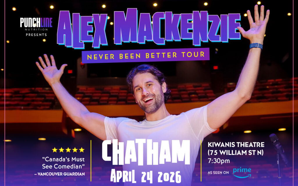 Alex Mackenzie's Never Been Better Tour